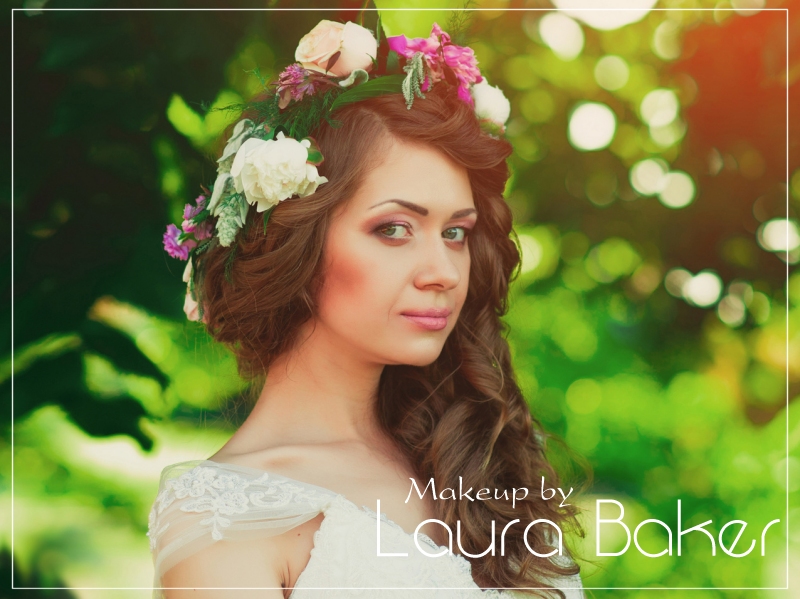 Bridal makeup by Laura Baker